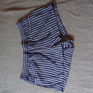 FREE WITH BUNDLE Gap | stripped blue shorts